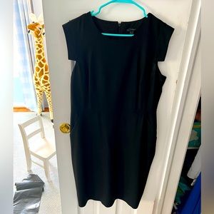 Black J Crew Shift Dress